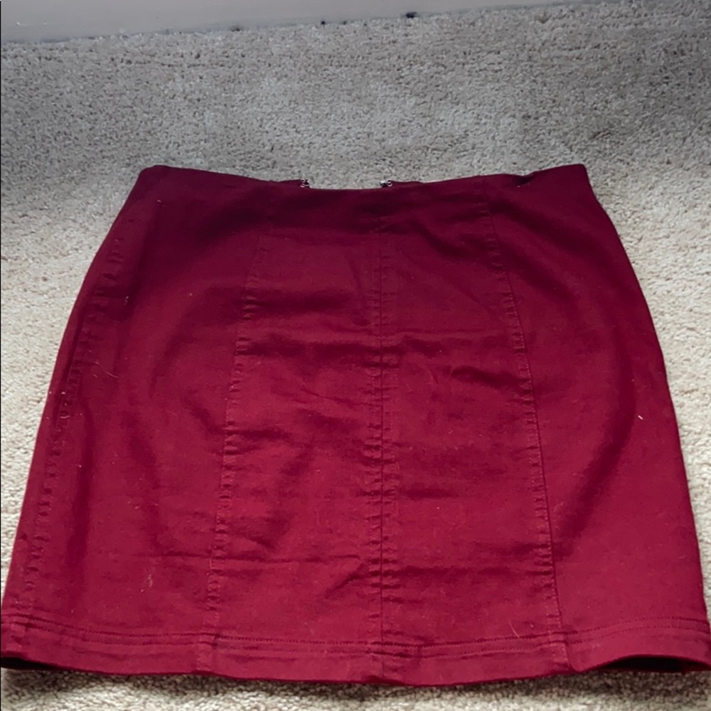 Altard State Bergundy Skirt